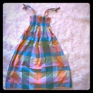 Girls multi color sun dress